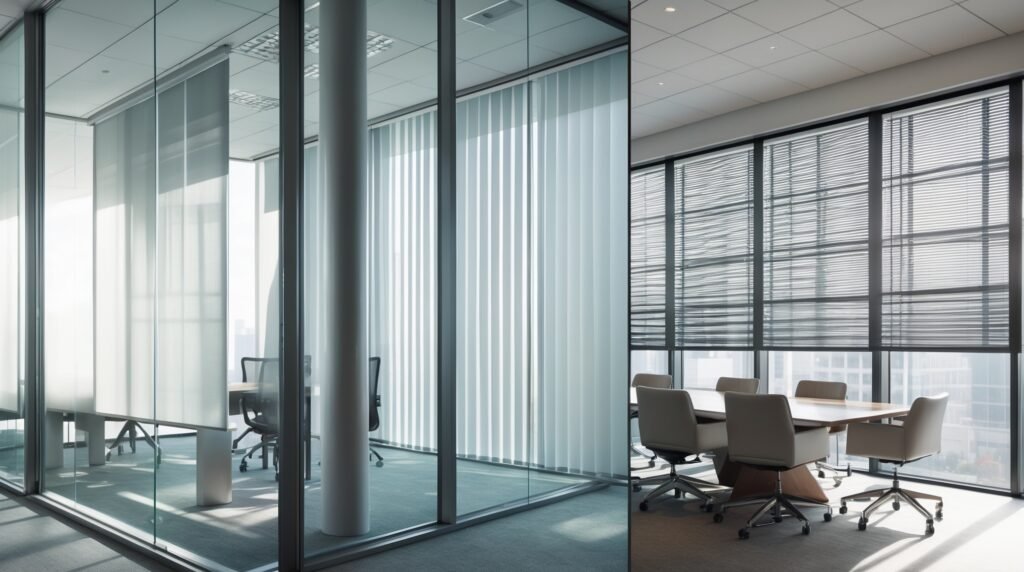 Choosing Office Blinds for Large Windows in Corporate Spaces