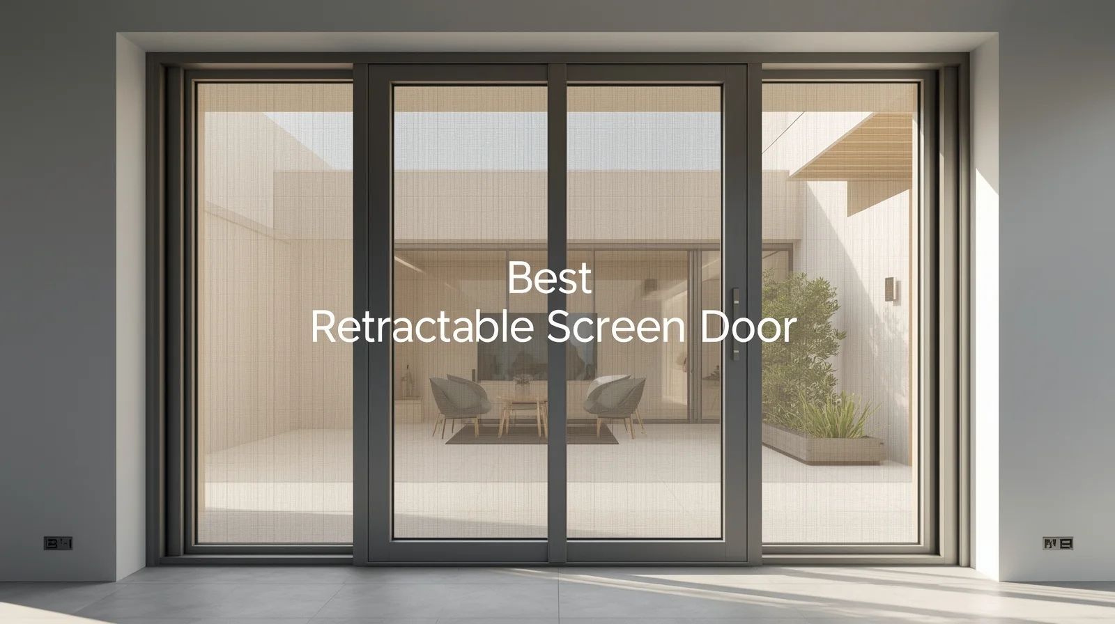 best retractable screen door