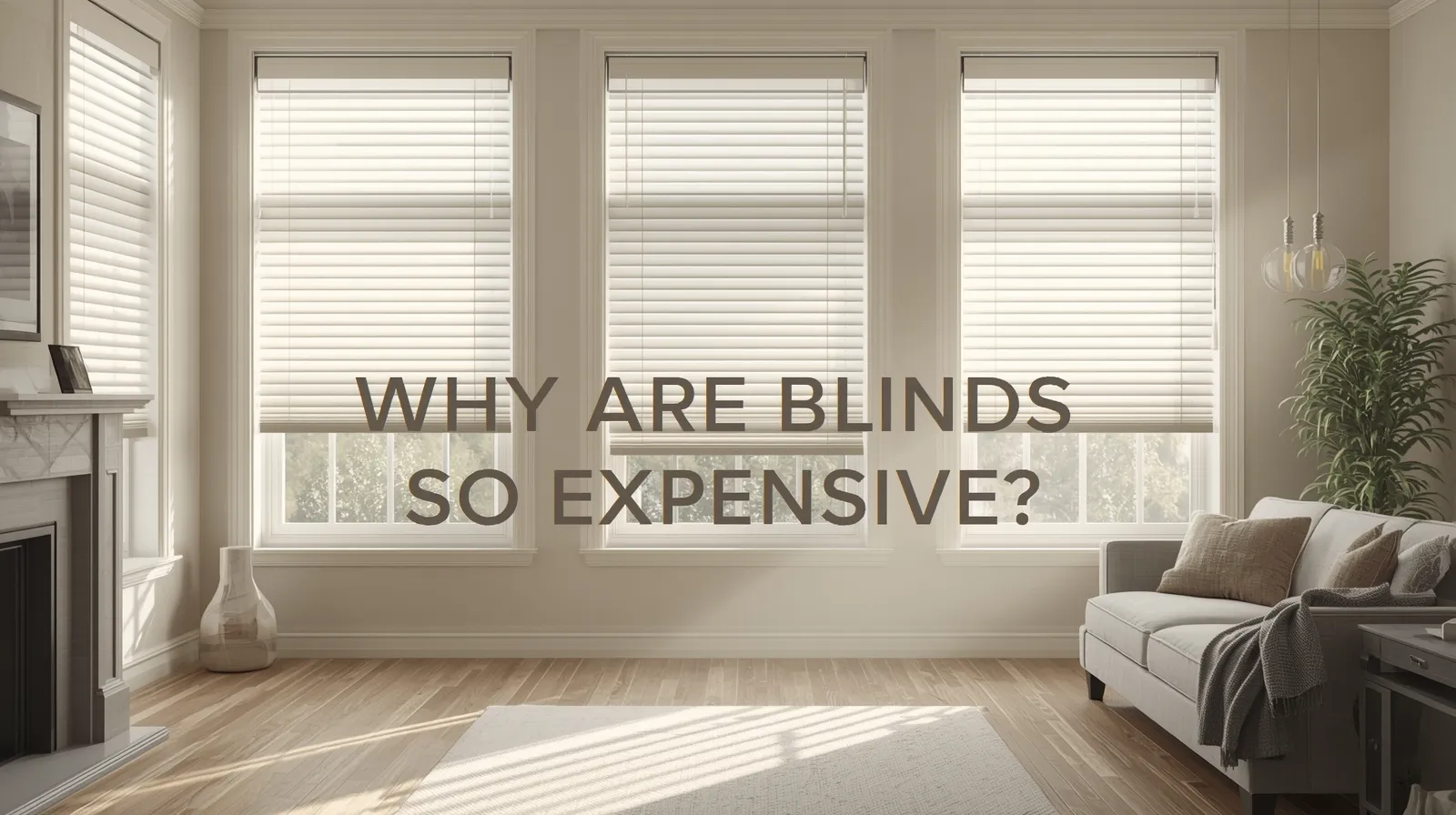 why are blinds so expensive